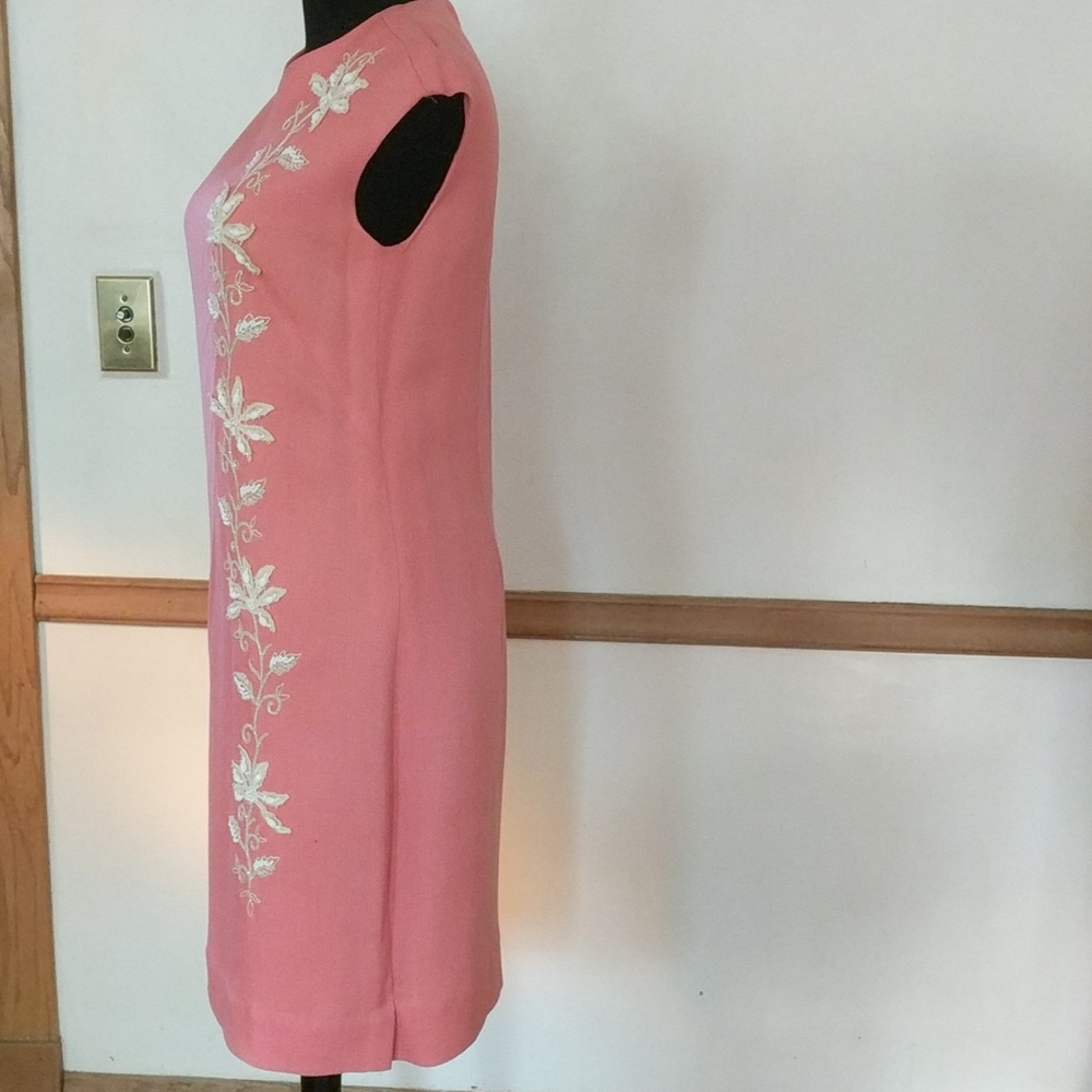 1960s Linen Vintage Marcy Allen Original Dress - Picture 4 of 9